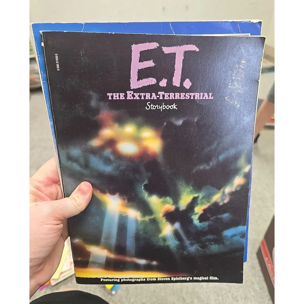 Lot of 2 VTG‎ 1982 Steven Spielberg E.T. Extra Terrestrial Paperback Story Books
